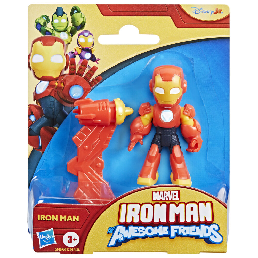 Marvel Iron Man and his Awesome Friends Iron Man Action Figure Toy with Accessory