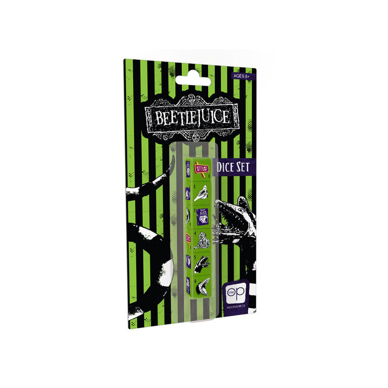 Beetlejuice Ensemble De Dés - Édition anglaise