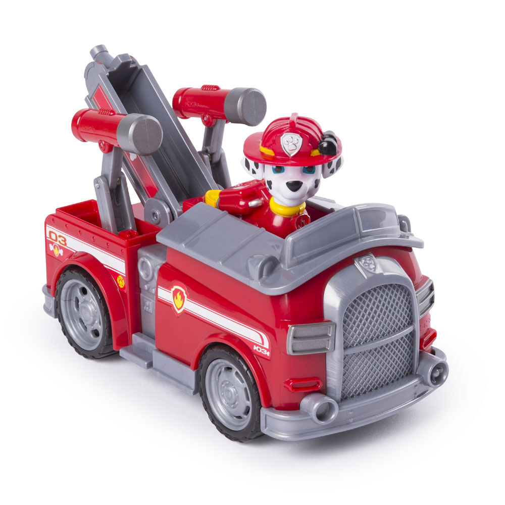 marshall and fire truck