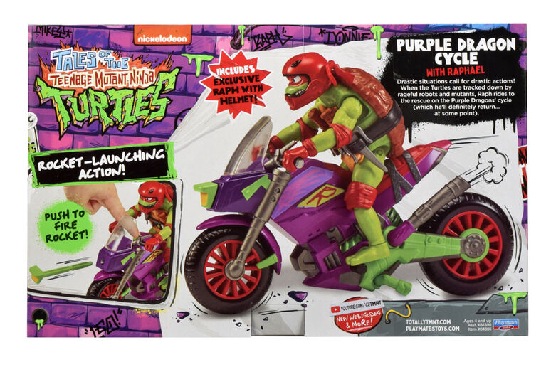 Tales of Teenage Mutant Ninja Turtles : Cycle de combat du dragon pourpre avec Raphael en exclusivité