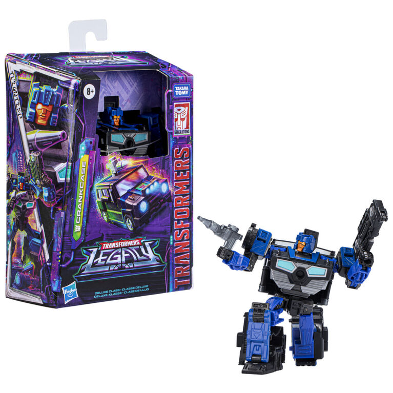 Transformers Toys Generations Legacy Deluxe Crankcase Action Figure, 5.5-inch