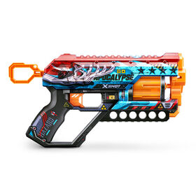 X-Shot Skins Griefer Blaster - Apocalypse (12 fléchettes) par ZURU