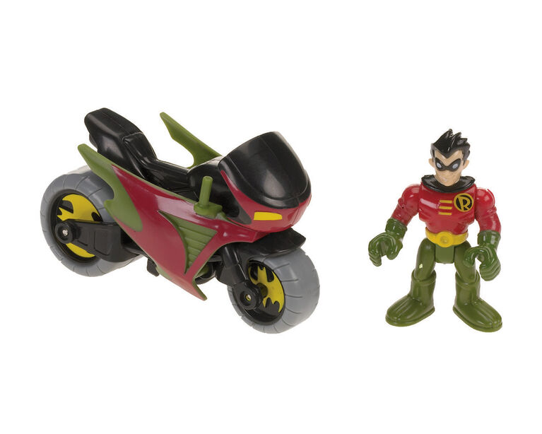 Fisher-Price Imaginext - DC Super Friends Robin & Cycle - English Edition
