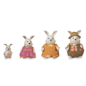 Hoppingood Lapins, Li'l Woodzeez, Ensemble de petites figurines de lapins
