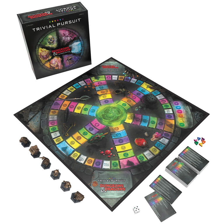 USAopoly TRIVIAL PURSUIT: Dungeon & Dragons Ultimate - English Edition