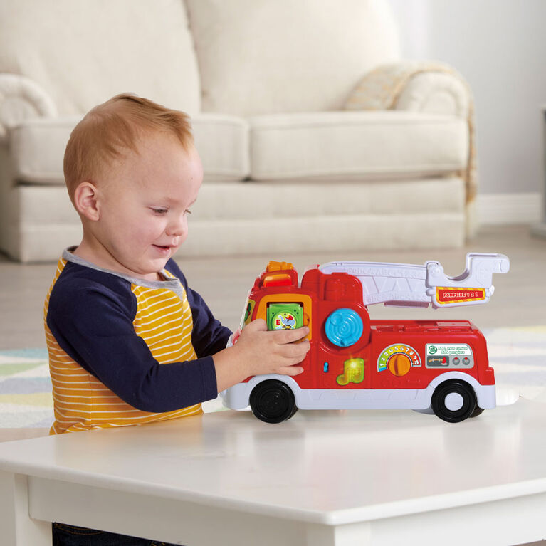 LeapFrog Tumbling Blocks Fire Truck - French Edition - R Exclusive