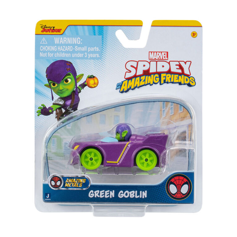 Spidey & Friends Amazing Metals Vehicles - Green Goblin