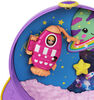 Polly Pocket - Coffret de jeu compact Fusée D'Exploration Spatiale Saturne