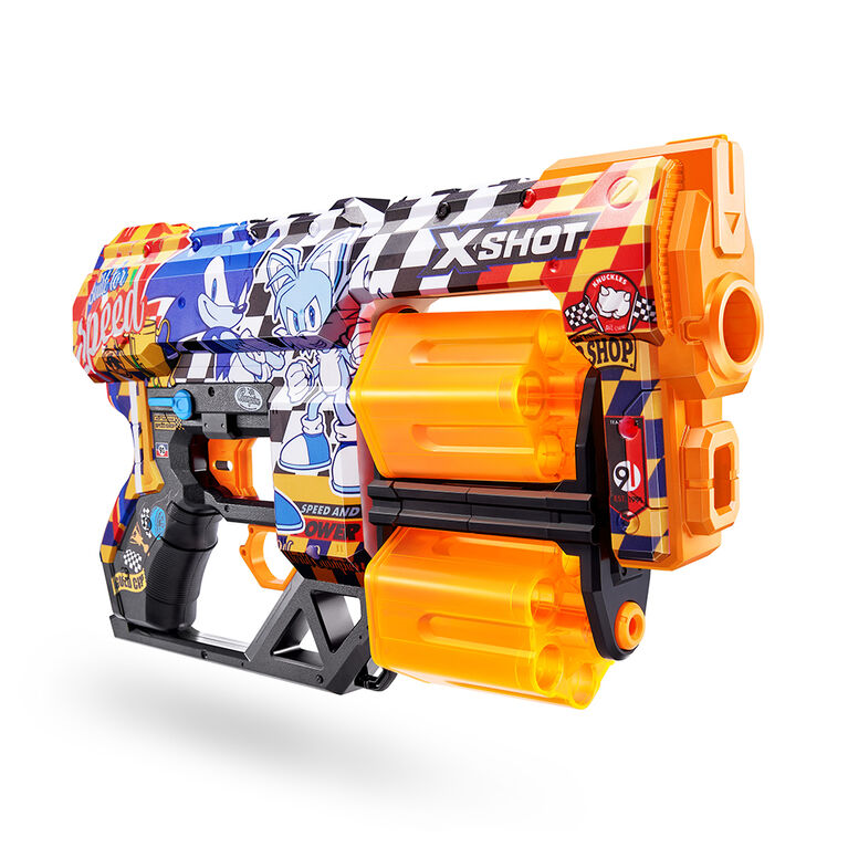 XSHOT Skins Dread Blaster - Super Speed Skin (12 Darts) by ZURU