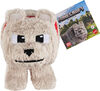 Minecraft Dennis the Wolf Plush Toy, 8-inch Collectible Soft Doll Inspired by A Minecraft Movie