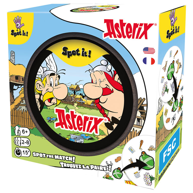 Zygomatic - Spot It! - Astérix - Box Multilingual