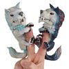 Fingerlings Untamed - Dire Wolf - Blizzard (White and Blue) - R Exclusive