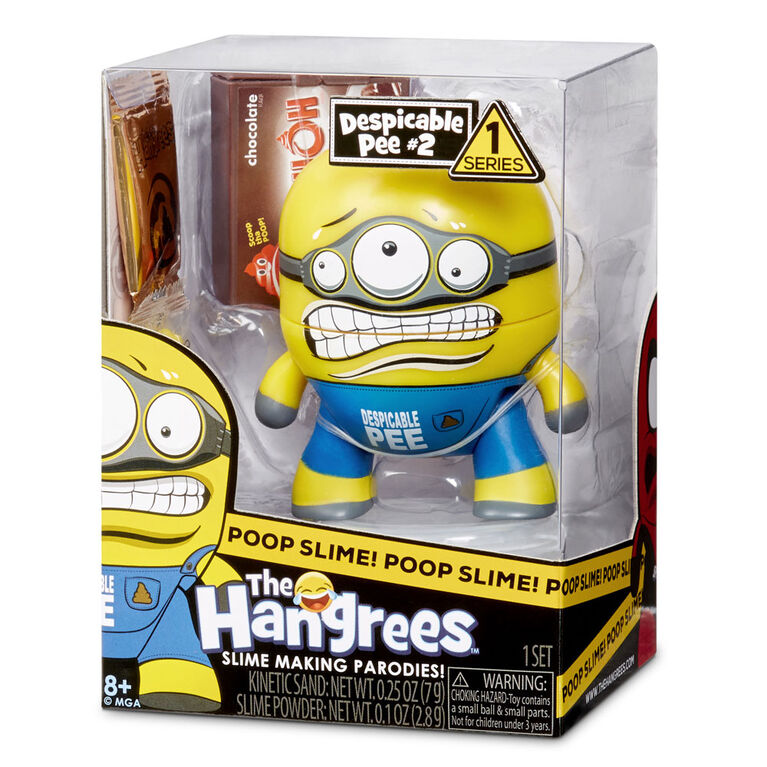 Figurine Parodie The Hangrees Despicable Pee #2 à collectionner avec gelée