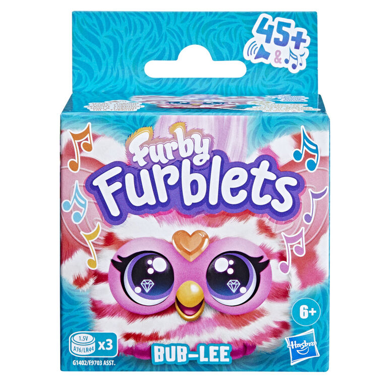 Furby Furblets Bub-Lee Mini Electronic Plush Toy