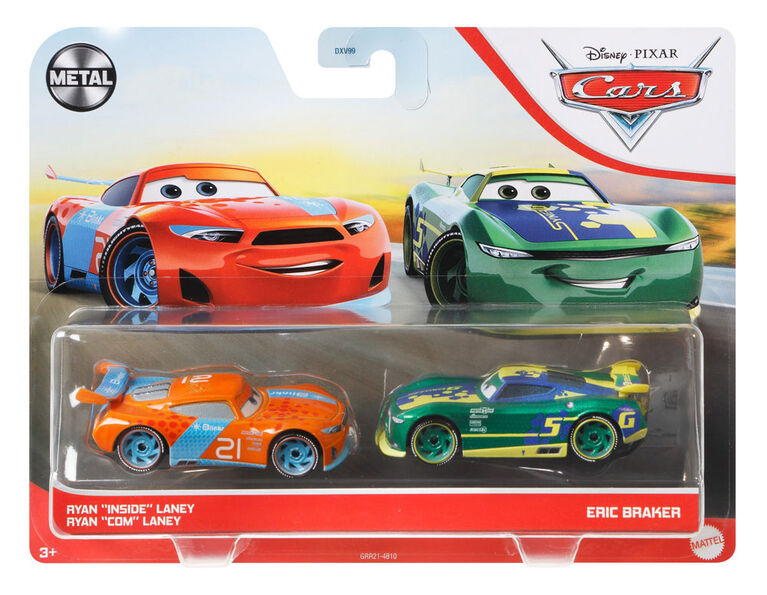 Disney Pixar Cars Ryan "Inside" Laney & Eric Braker 2-Pack