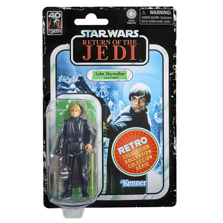 Star Wars Retro Collection Luke Skywalker (Jedi Knight) Action Figures 3.75 Inch