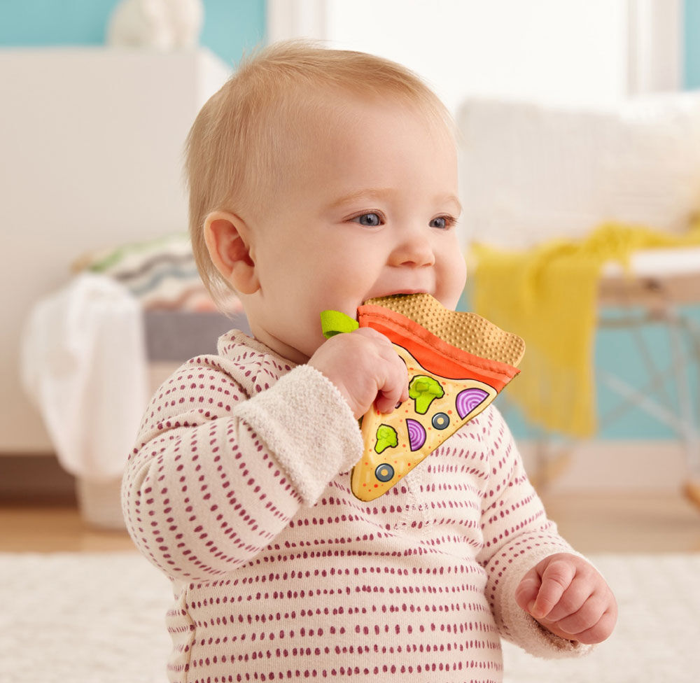 fisher price pizza slice teether