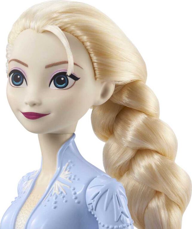 Déguisement d'Elsa La Reine des neiges 2 avec perruque T: M (5-6 ans)