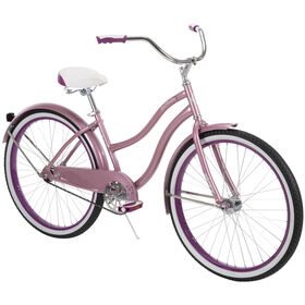 Huffy Good Vibrations Women's Cruiser Bike, Pink, 26-inch