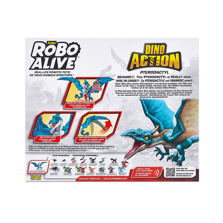 Robo Alive Dino Action Pterodactyl by ZURU
