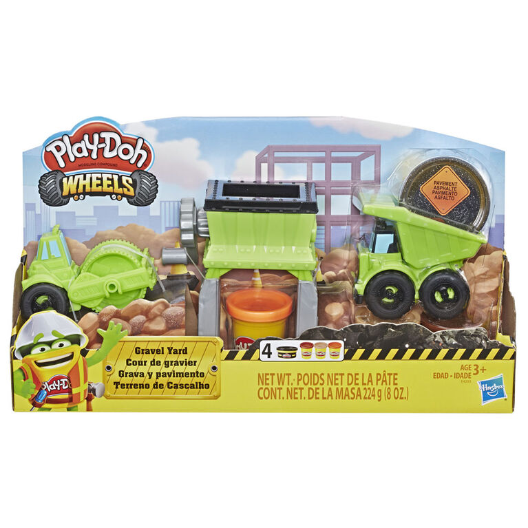 Play-Doh Wheels Gravel Yard Construction