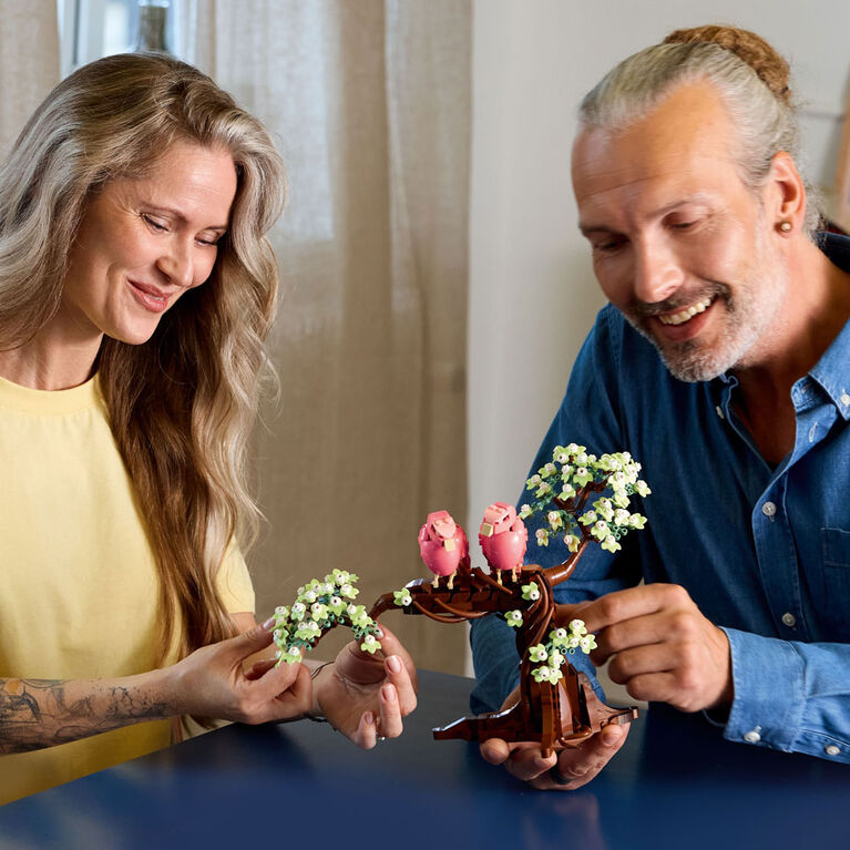 LEGO Ideas Les Oiseaux Amoureux, Ensemble de Construction, D&eacute;coration d'Oiseau, Cadeau de la Saint-Valentin, Ensemble de Loisirs Cr&eacute;atifs pour Adultes 21365