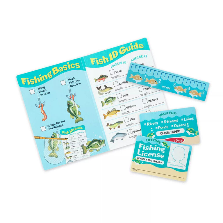 Melissa and Doug  Let's Explore Gone Fishing Play Set
