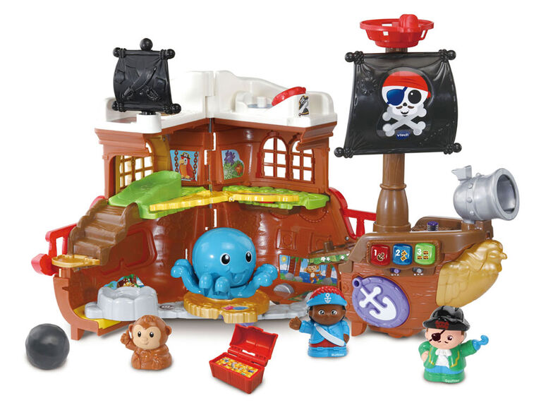 VTech Treasure Seekers Pirate Ship Exclusive French Edition Toys