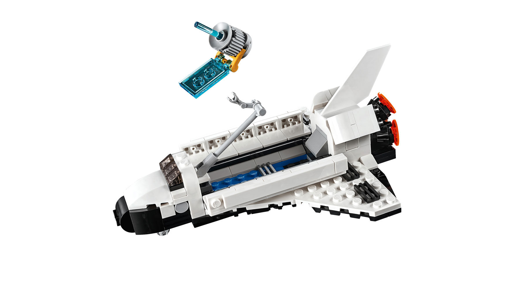 lego space shuttle truck