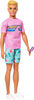 Barbie Mysteries: Beach Detectives Ken Doll in Signature Outfit with Storytelling Accessories