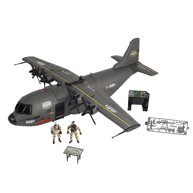 Force Militaire Ensemble de Jeu Avion-Cargo Hercules. - Notre Exclusivité