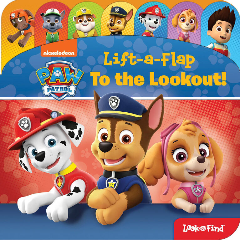 Paw Patrol Lift The Flap Look And Find - English Edition