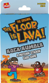 The Floor is Lava Rock Rumble Card Game - English Edition