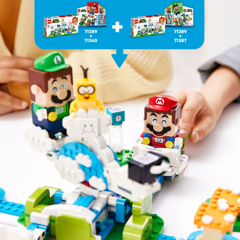 LEGO Super Mario Ensemble d'extension Le ciel de Lakitou 71389 (484 pièces)