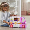 Disney Princess Comfy Squad Camion gourmand, jouet avec 16 accessoires, crèmerie factice