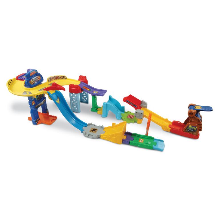 Circuit véhicule VTECH Tut Tut Bolides Multi piste géant - 148105 Pas Cher  