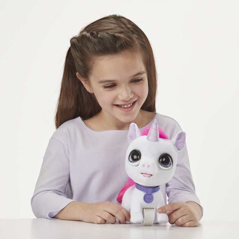 furReal Walkalots Big Wags Unicorn Interactive Pet Toy, Sounds and Motion