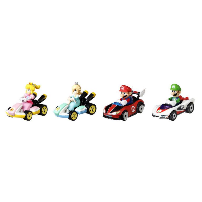 Hot Wheels Mario Kart 4-Pack