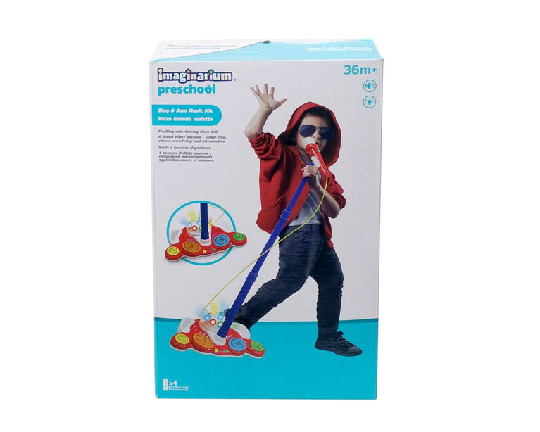 Imaginarium Preschool - Sing & Jam Music Mic - Blue & Red