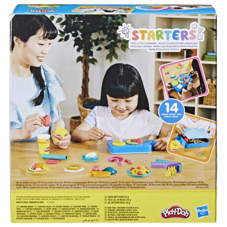 Play-Doh Kit du petit chef cuisinier, pâte à modeler, 14