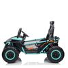 KIDSVIP UTV porteur 4X4 Dune Buggy 2 places 12 V sous licence pour enfants et tout-petits avec RC - Bleu