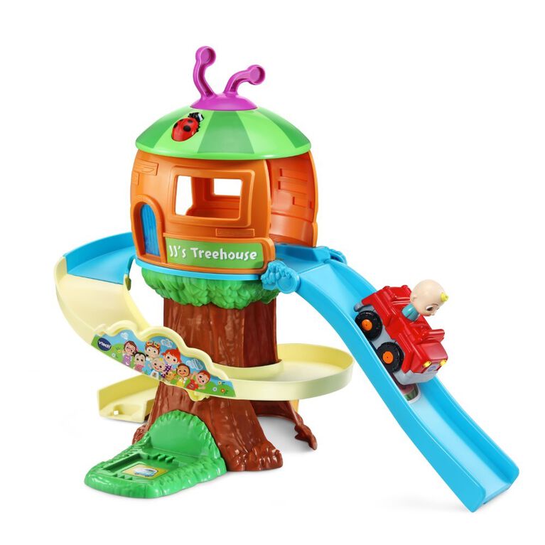 VTech CoComelon Go! Go! Smart Wheels Treehouse Track Set - English Edition