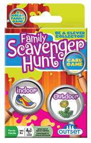 Family Scavenger Hunt Card Game - English Edition