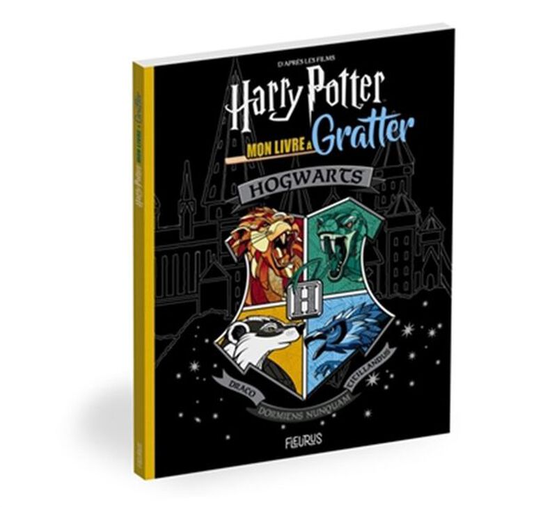 Harry Potter  Mon Livre A Gratter - French Text