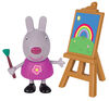 Peppa Pig - Delphine Donkey with Easel - English Edition