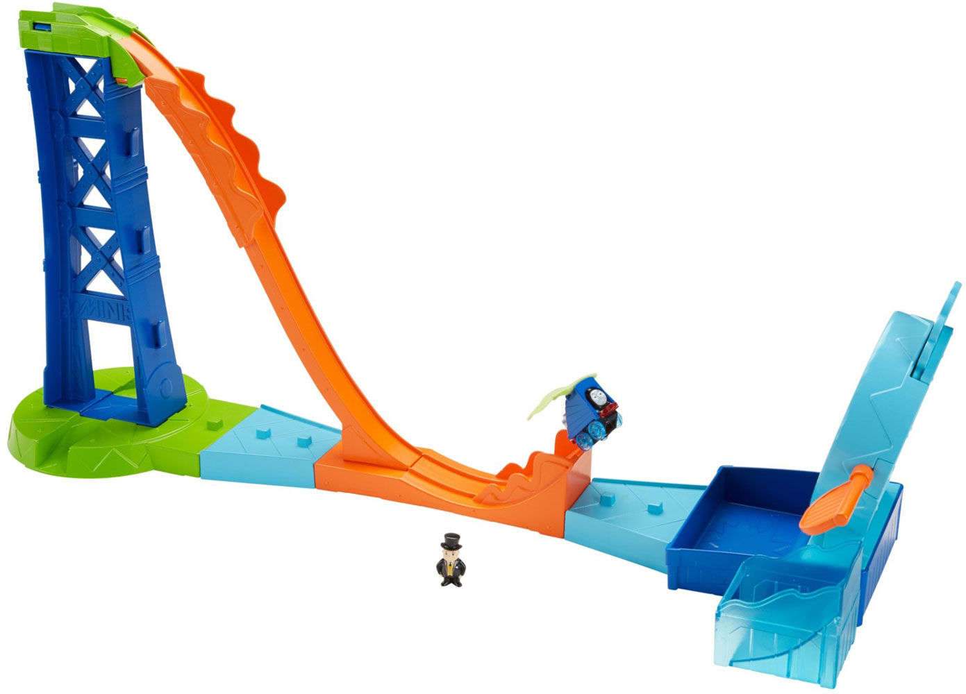 thomas and friends minis target blast stunt set