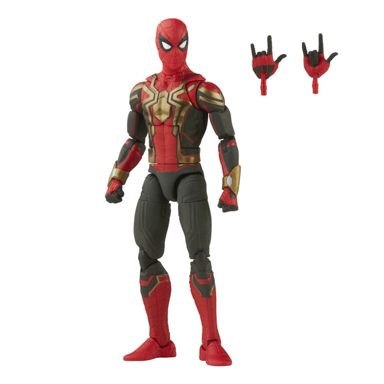 Marvel Legends Series Spider-Man en costume combiné, figurine de collection - Notre exclusivité