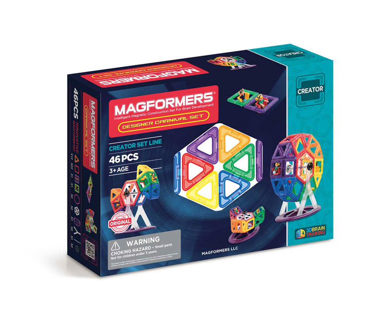 Magformers Designer Carnival 46 Pieces - English Edition