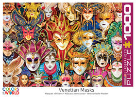 Eurographics Venice Carnival Masks 1000 Piece Puzzle