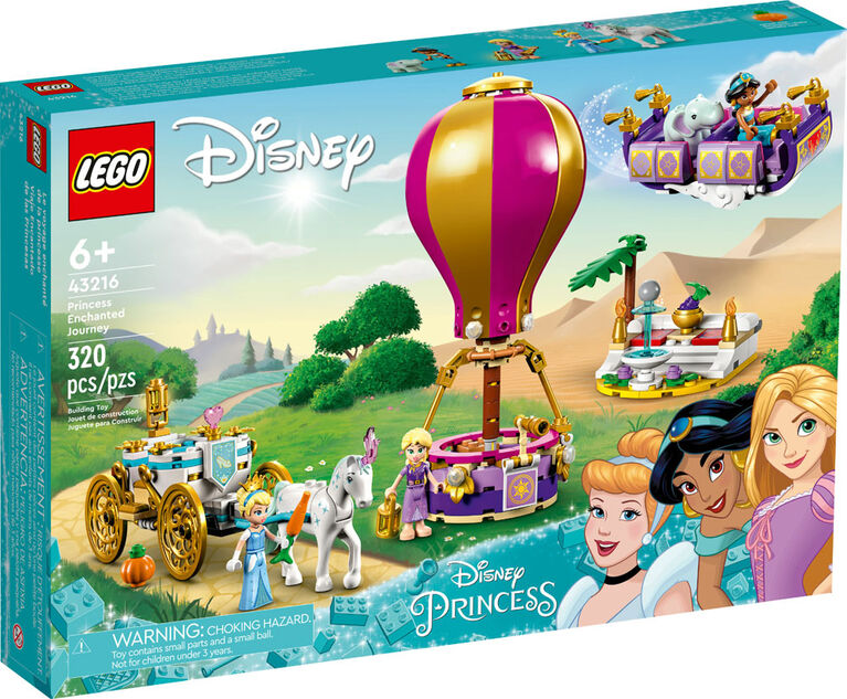 LEGO Disney Princess Enchanted Journey 43216 Building Toy Set (320